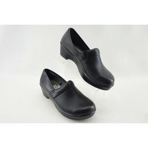 JBU‎ Jambu Cordoba Shoes Black Leather Memory Foam Comfort Clog Nursing 9 M